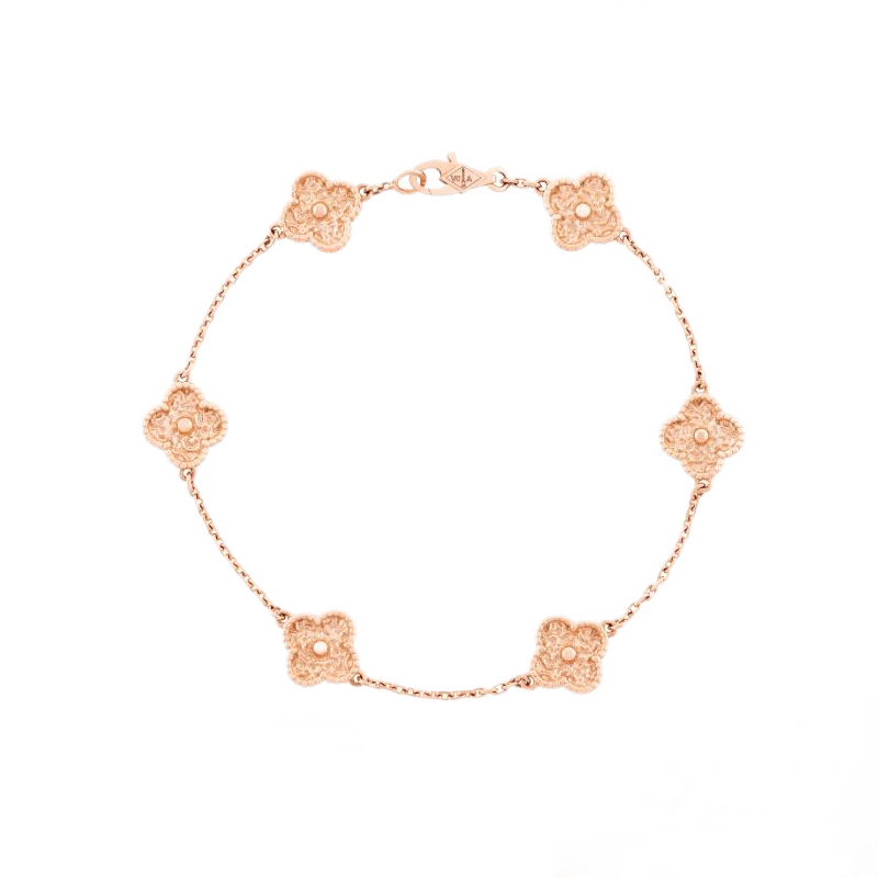 梵克雅宝(van cleef & arpels)手链 梵克雅宝四叶草系列18k金幸运草