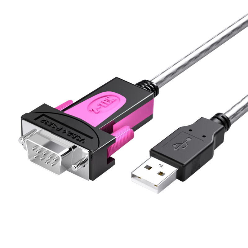 力特（Z-TEK） USB轉(zhuǎn)RS232串口線db9針轉(zhuǎn)接線公頭工業(yè)級(jí)com轉(zhuǎn)換器ZE533c連接線 USB轉(zhuǎn)RS232【1.8米】