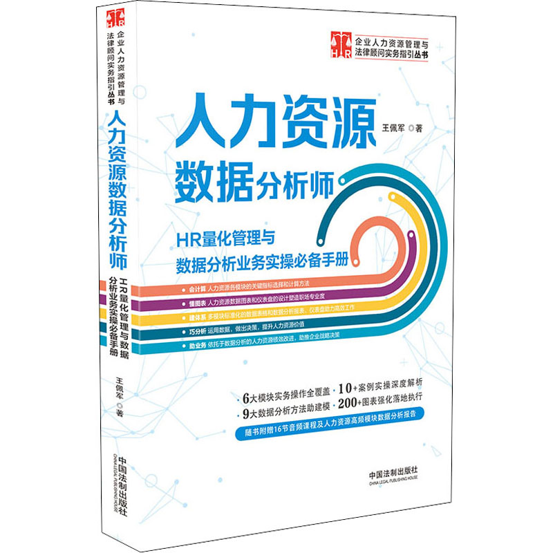 人力资源数据分析师 HR量化管理与数据分析业务实操必备手册 王佩军 书籍
