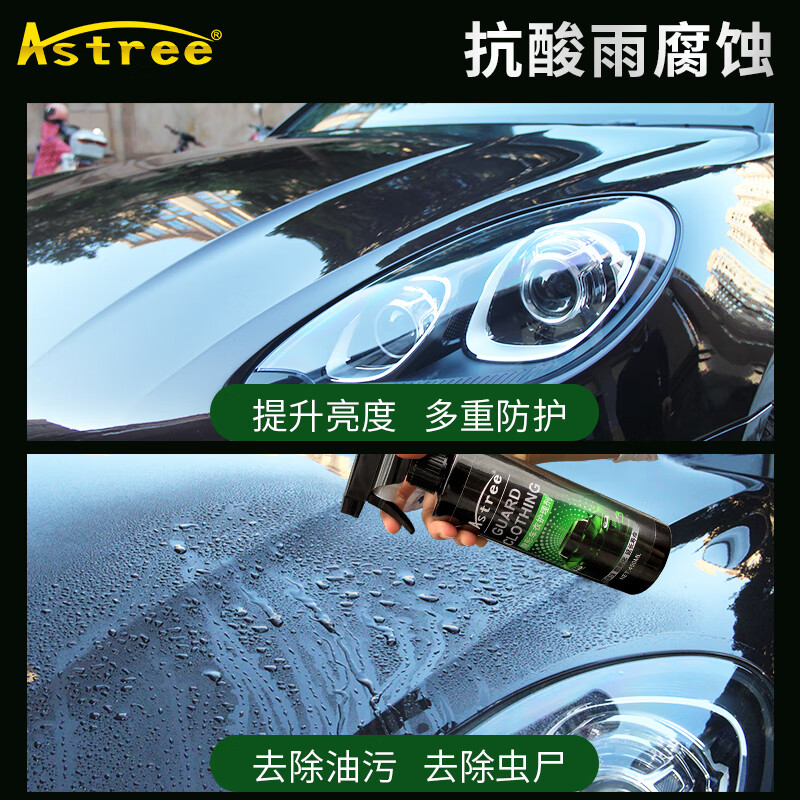 Astree汽车隐形车衣保养液护理液专用透明膜养护去污清洗清洁剂车膜增亮 车衣护理剂500ml