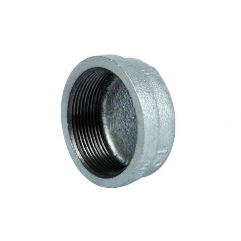 镀锌消防管堵内丝口管帽封头接头内牙堵头内丝dn15dn100 4分4寸 dn15