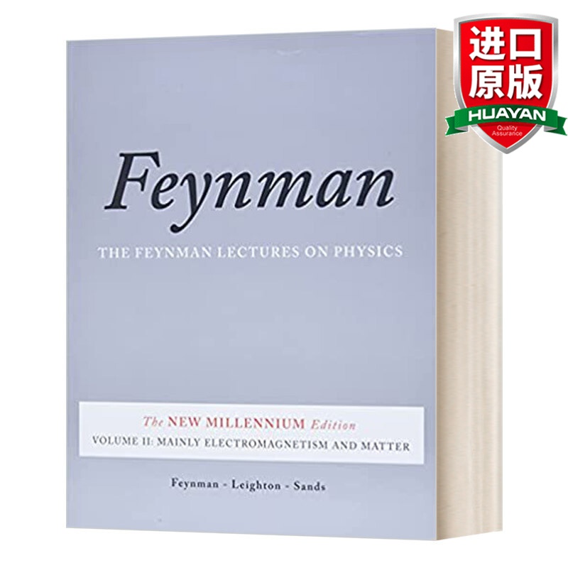 The Feynman Lectures on Physics Vol II 英文原版 费曼物理学讲义卷二 英文版 进口英语原版书籍