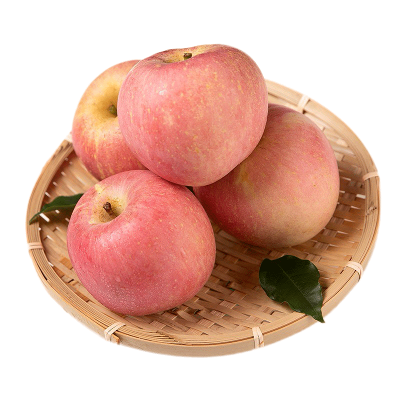 京鲜生 灵宝高山苹果 净重8.5斤 单果75mm+ 生鲜水果 源头直发