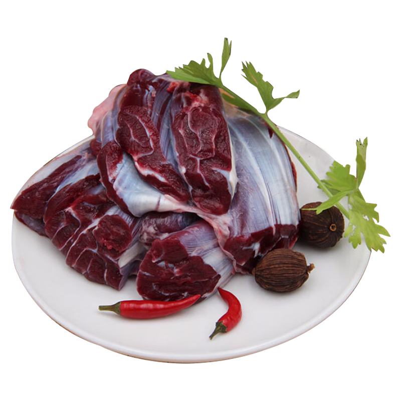 海拔3000牦牛肉生鲜牛肉牛腱子牛肋排牛腩牛蹄筋牦牛后腿肉烧烤火锅食材 牦牛大展（牛腱子） 1kg