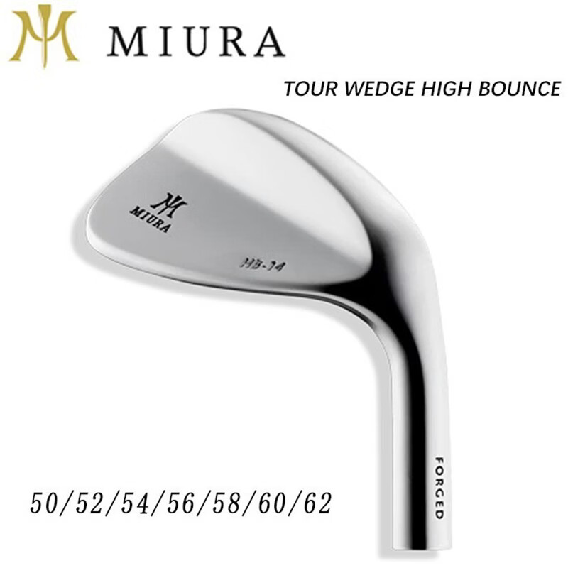 原装miura tour wedge high bounce软铁锻造高尔夫挖起杆 50-8