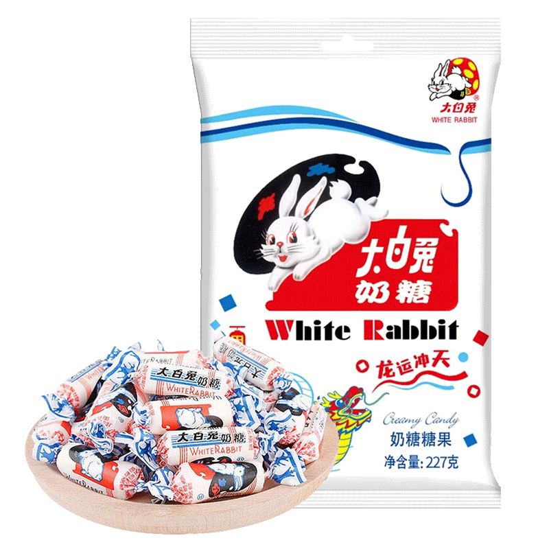 WHITE RABBIT 大白兔 奶糖 227g