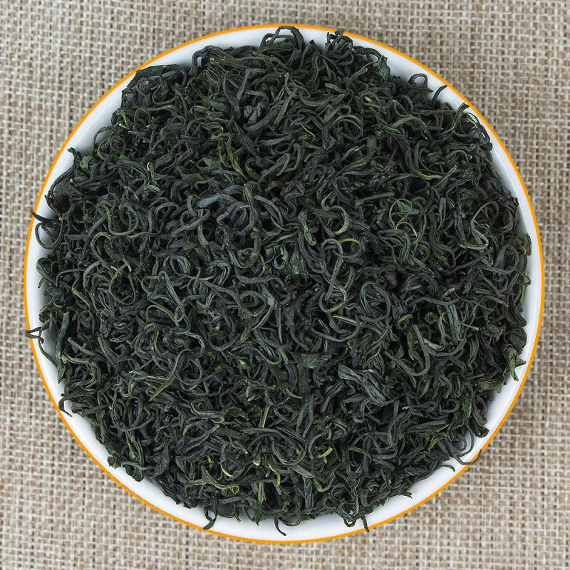 岩亥2023新茶浙江高山明前云雾炒青绿茶绿茶茶叶