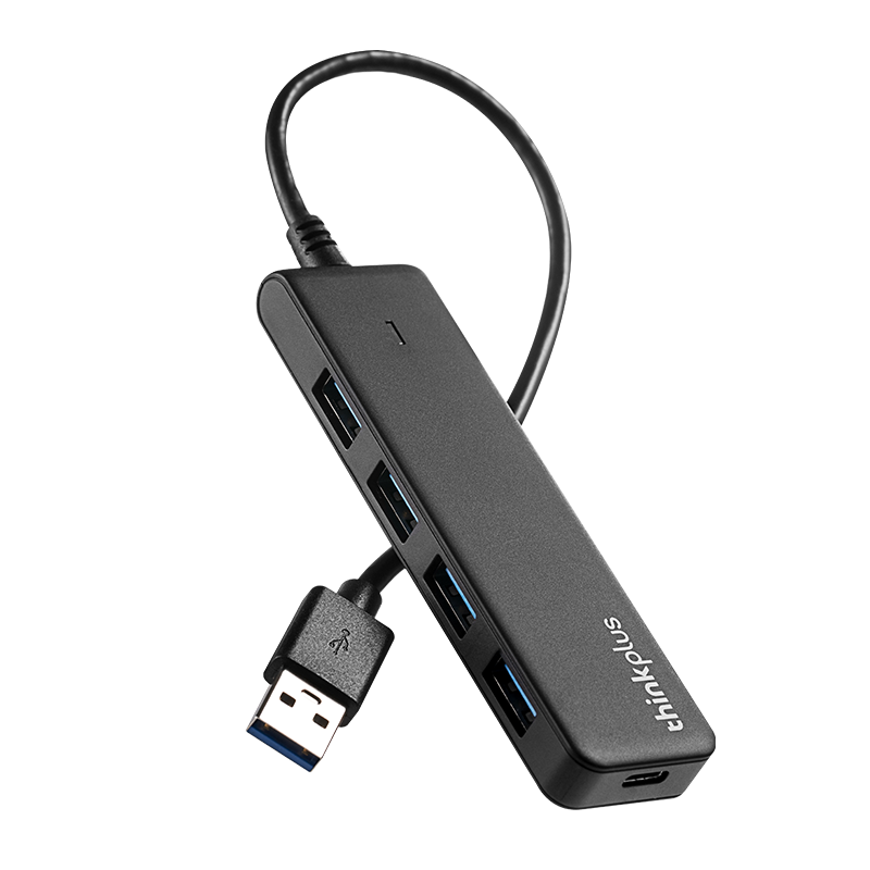ThinkPad���� USB������ 3.0�ӿ�HUBת��ͷ �ʼǱ���չ���ӳ��� USB��չ�� USB��չת���� LA04 0.5M