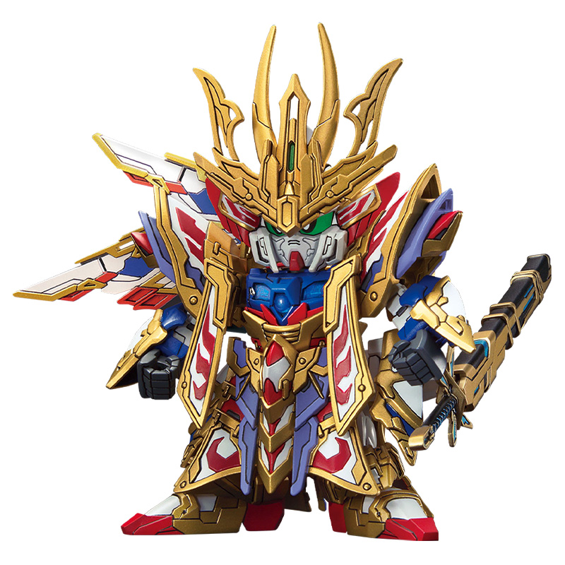 bandai万代高达gundam拼装模型 sd 高达世界英雄传 曹操飞翼倚圣装