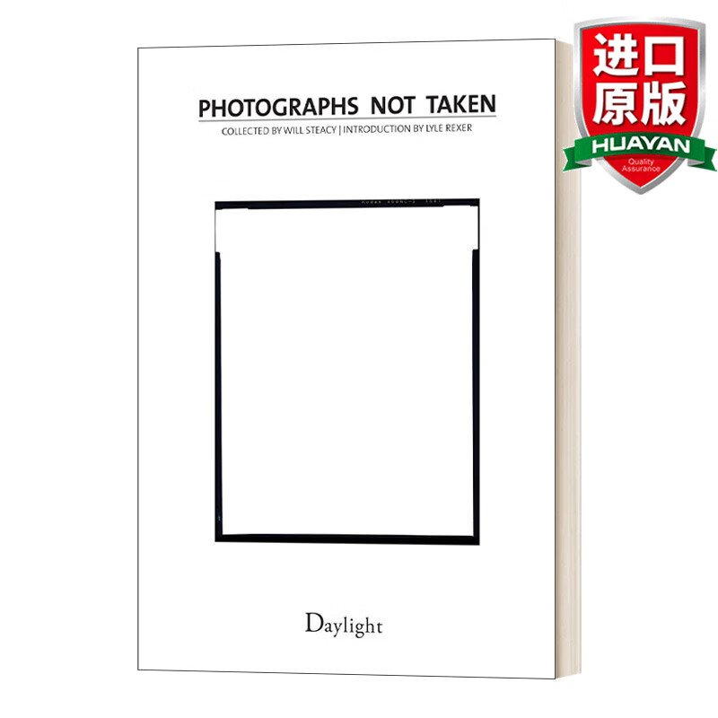 photographs not taken 英文原版 缺席的照片 关于那些沒有拍下的瞬间