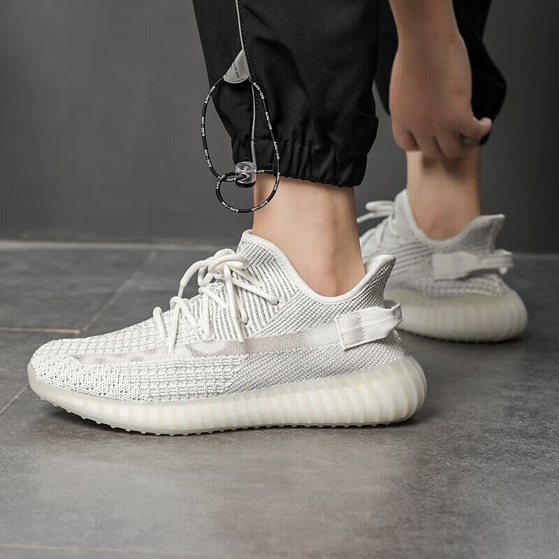 回力运动鞋男鞋满天星椰子鞋跑步鞋子男休闲鞋男 白灰 39