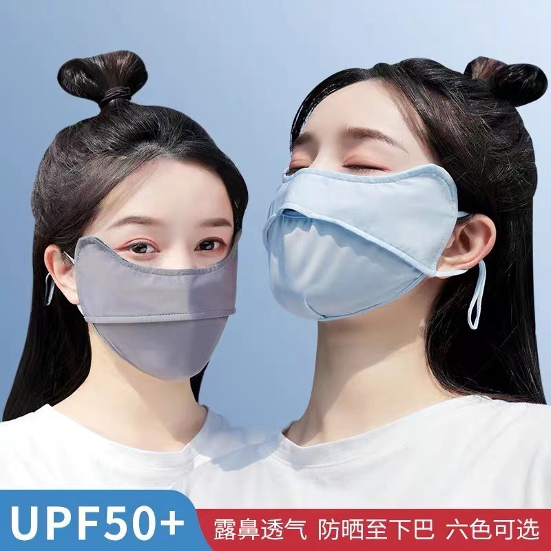冰丝面罩:夏季必备呼吸防护