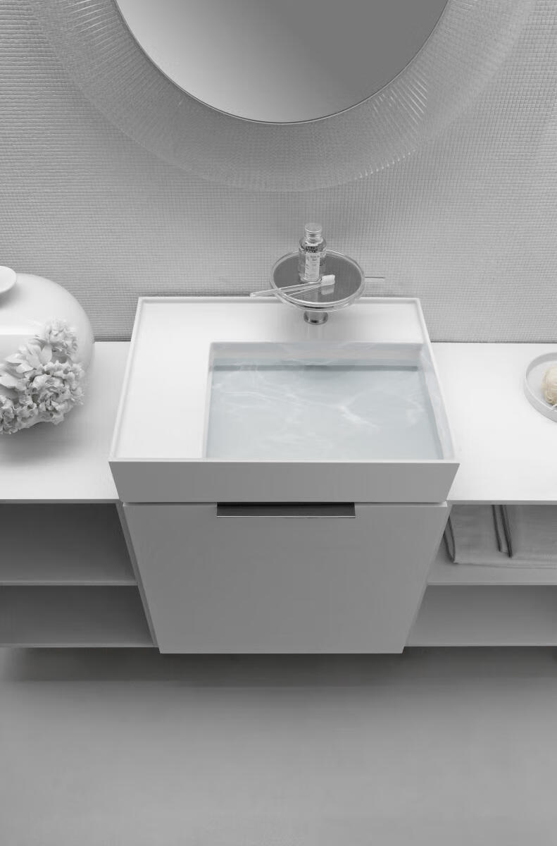 laufen瑞士劳芬810334  kartell系列浴室台上盆台盆面盆 810334 白色