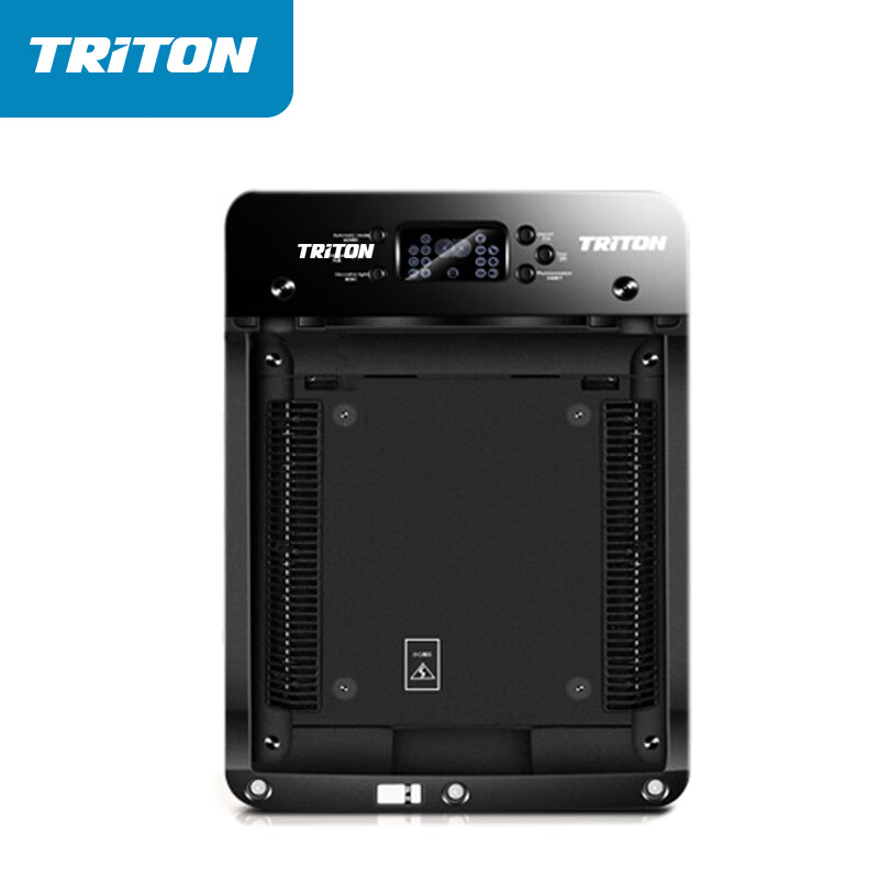 川腾无耗材空气净化器家用除PM2.5二手烟室内紫外线杀菌智能负离子可水洗可吸猫毛还可壁挂带香薰功能 香槟金