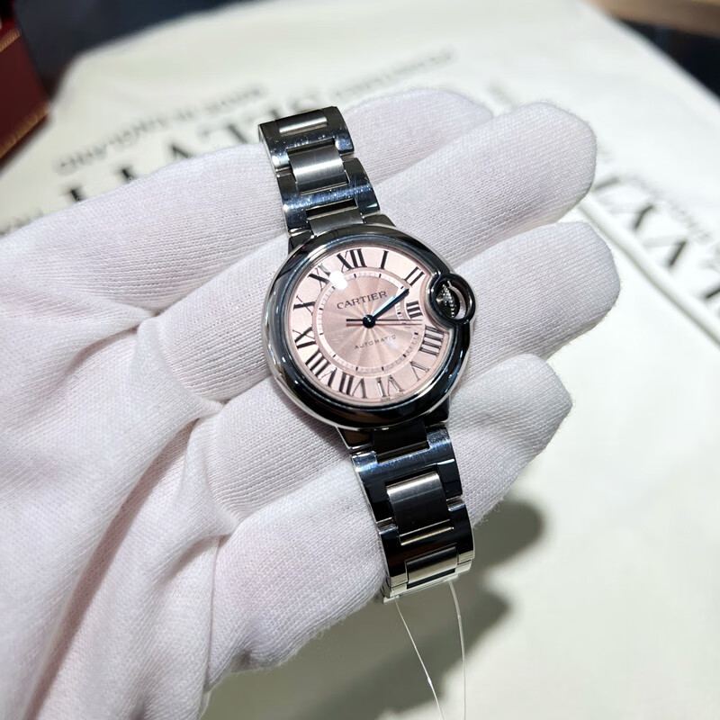 【二手95新】卡地亚蓝气球系列女士自动机械w6920100腕表  33mm