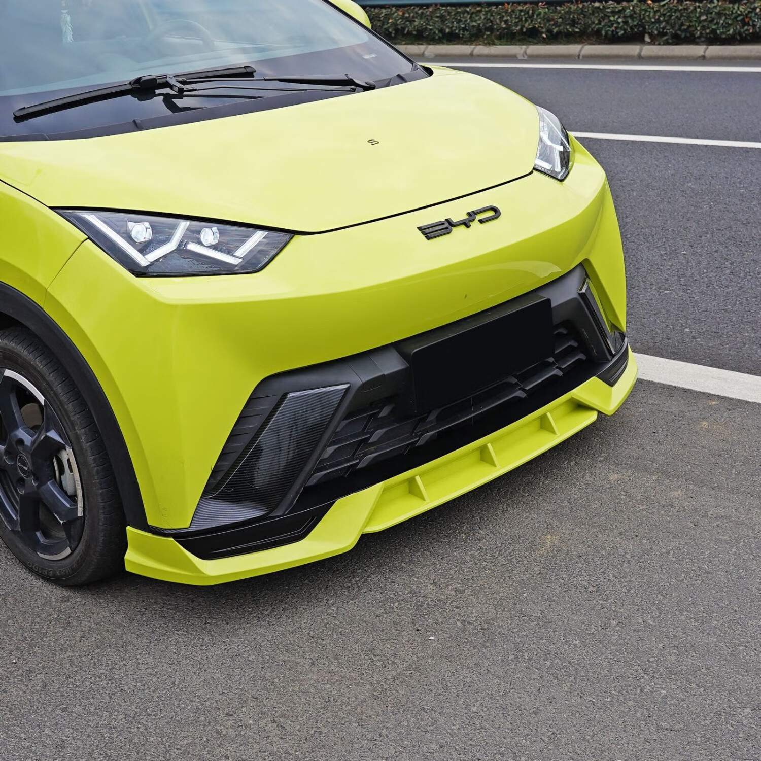 热迈适用于比亚迪海鸥前唇后唇改装专用小包围扰流板外观装饰套件