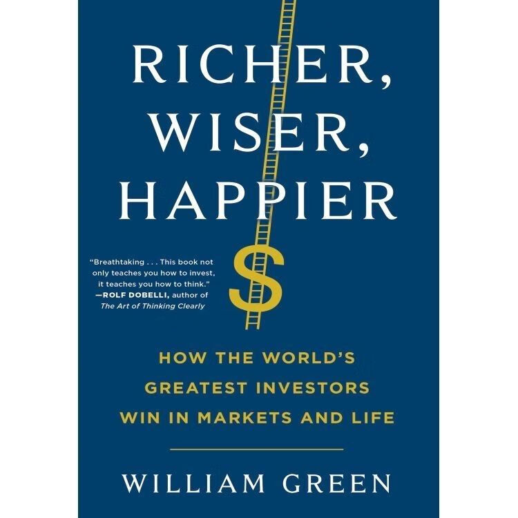 现货Richer, Wiser, Happier-William Green 纸质版英文