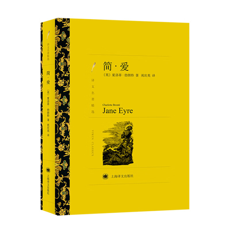 简爱 无删减 赠三张精美书签 夏洛蒂勃朗特 祝庆英上海译文出版社
