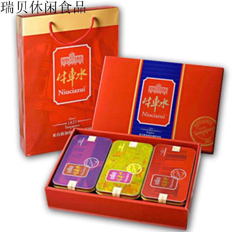 牛车水礼盒 465g 混合装三口味 靖江特产零食过年礼年货长辈