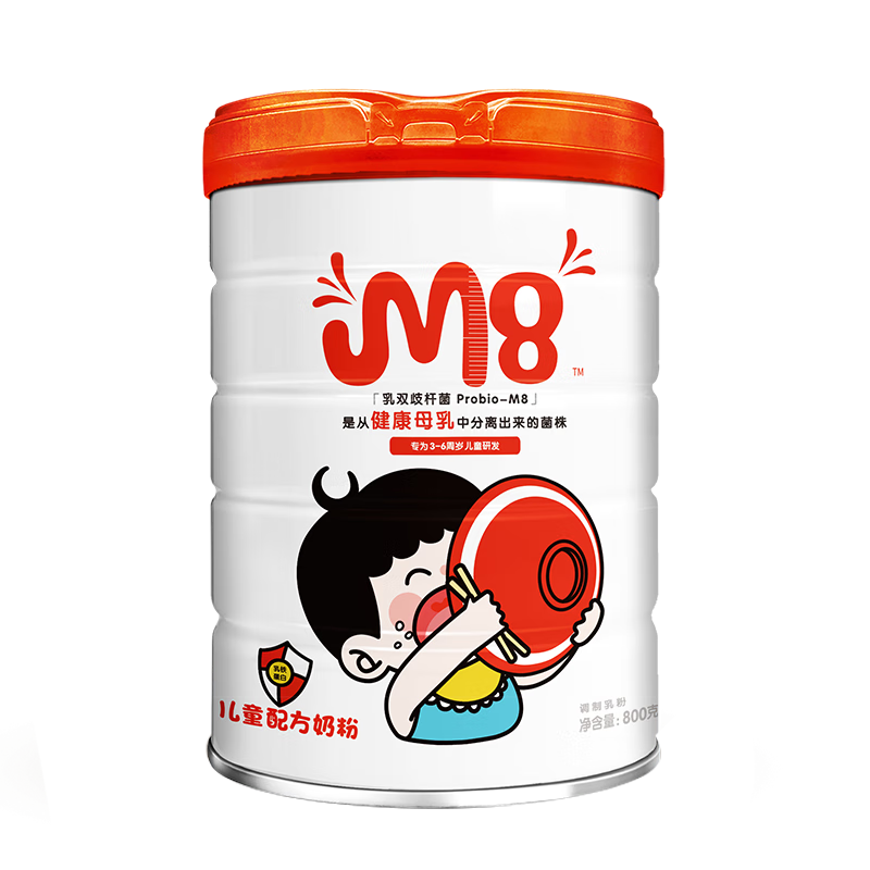 蒙牛M8干饭娃成人奶粉价格走势及评测