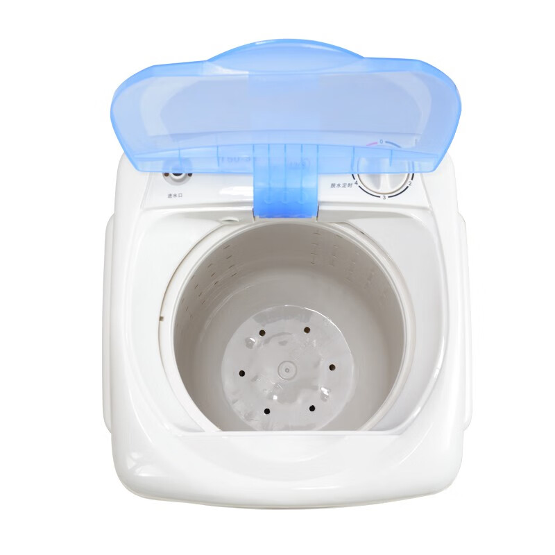 永生脱水机 家用大容量不锈钢甩干机甩干桶 小型宿舍公寓出租房单脱水甩干迷你脱水桶 全塑桶5kg【T50-31】