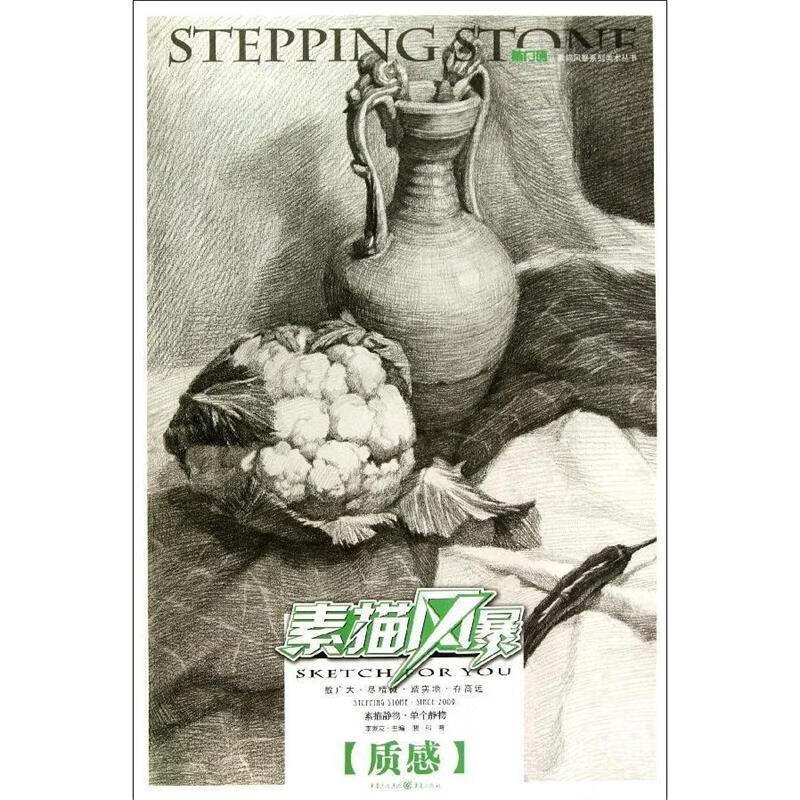 素描风暴:素描静物单个静物质感 裴科 著【正版书】