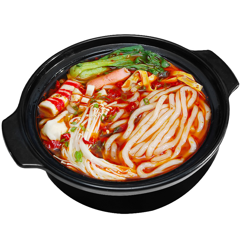 土豆粉旗舰店 砂锅土豆粉袋装 土豆粉带调料 麻辣酸辣 土豆粉 350g*5