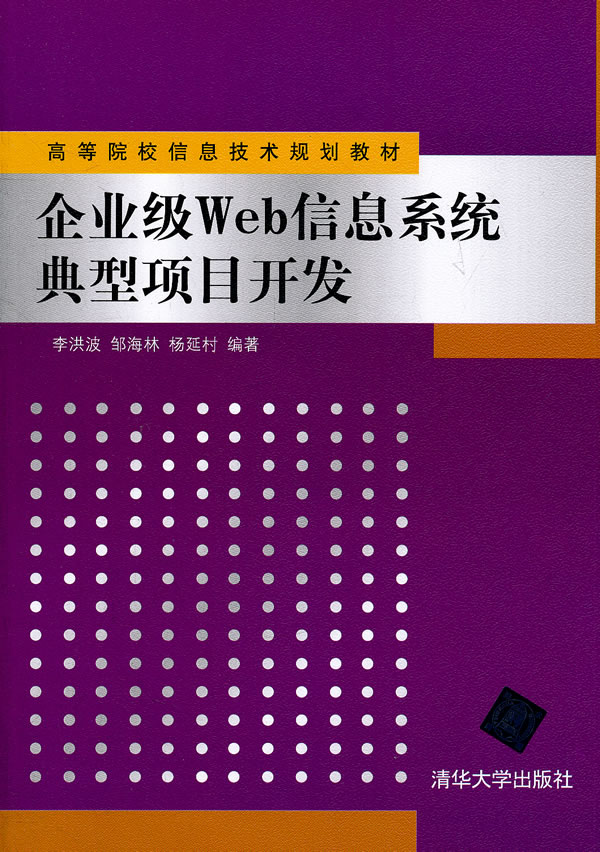 企业级web信息系统典型项目开发(高等院校信息技术规划教材)【正版