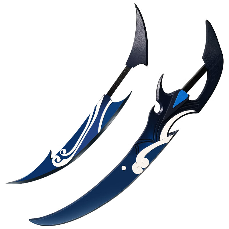 妙普乐王者荣耀澜的双刀王者澜道具服武器双刀剑不可开刃荣耀刺客双