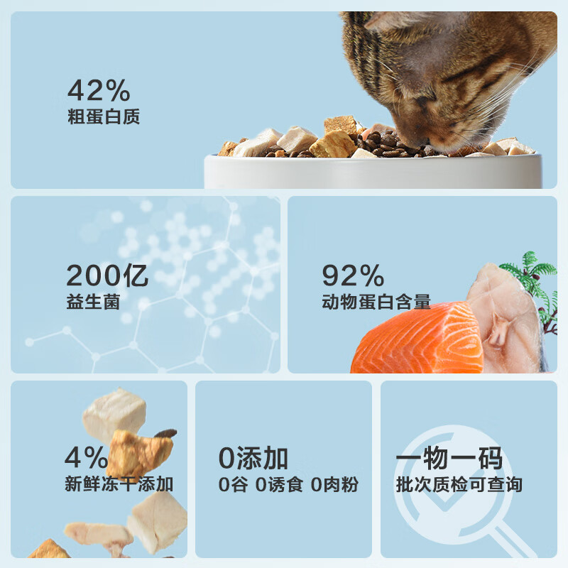 京东京造海洋鱼鸡肉配方全价全期猫粮2kg质量怎么样?讲讲用后感受