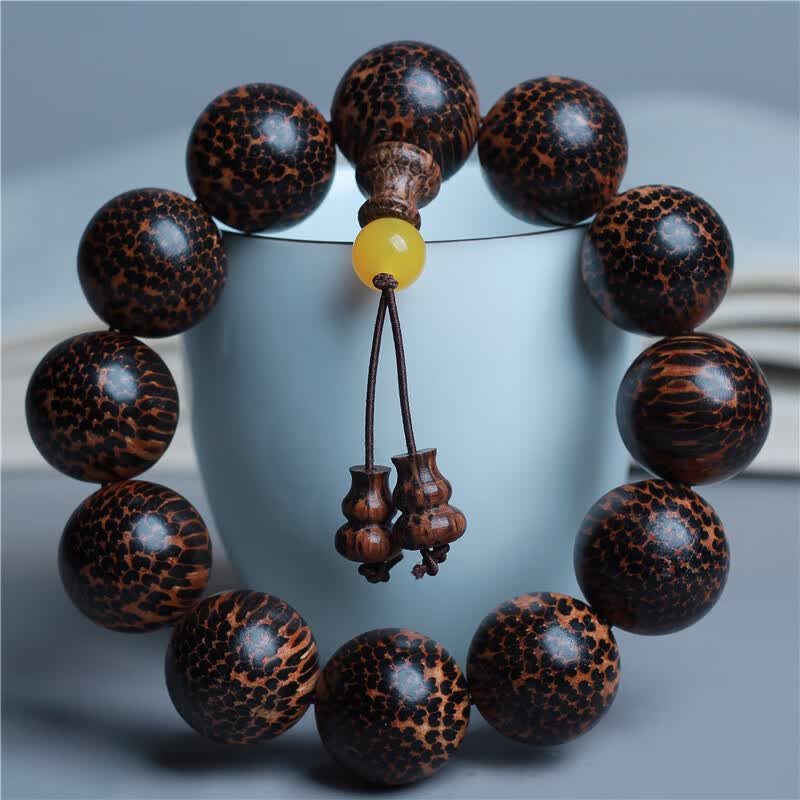 0手链女龙甲木蛇纹木珠收藏把件时尚送 手串2.