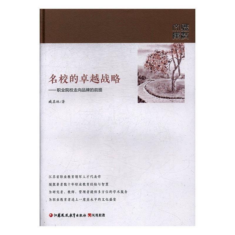 名校的卓越战略 臧其林【正版书】