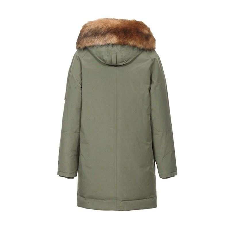 kenzo高田贤三 女士浅军绿色聚酯纤维连帽羽绒服 f96 2ou019 551 49