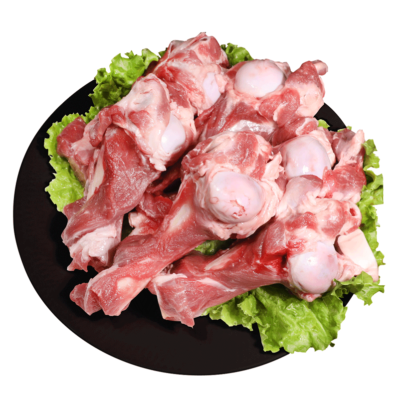 5斤新鲜带肉多肉炖汤大骨现杀冷冻羊筒骨腿 1250g