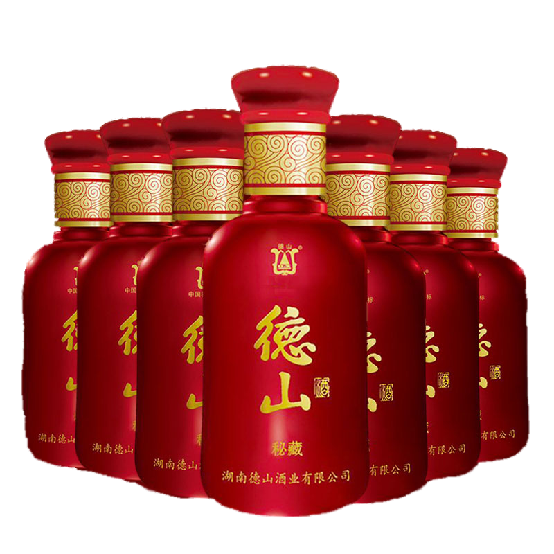 德山秘藏德山小秘浓香型送礼白酒纯粮食固态46度古法粮食白酒送礼酒
