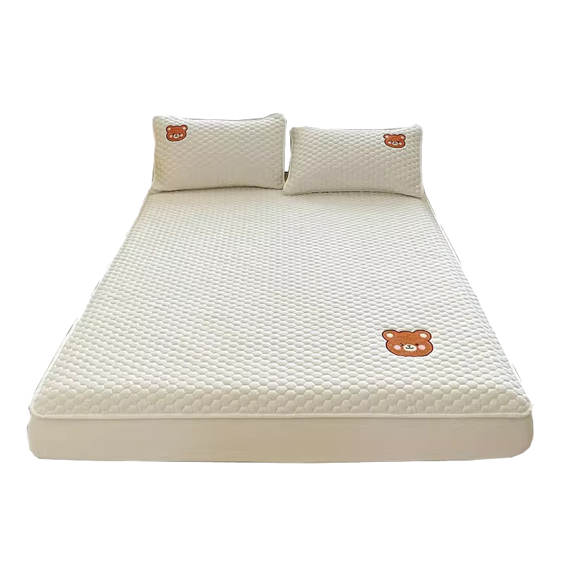 限地区：名创优品（MINISO）亲肤夹棉床笠罩单件180x200cm床罩床垫保护套床套罩1.8x2米