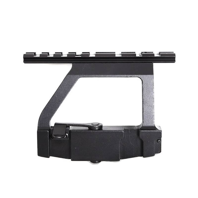 新款玩具枪配件铝合金20mm导轨ak74 saiga  ak47/ ak74u镜桥 黑色标配