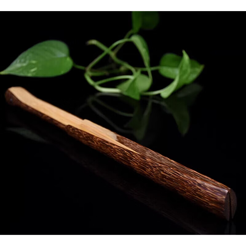 毅树天下(yishutianxia)折扇 芝麻红棕竹扇骨 大水滴头型 10寸16方2.