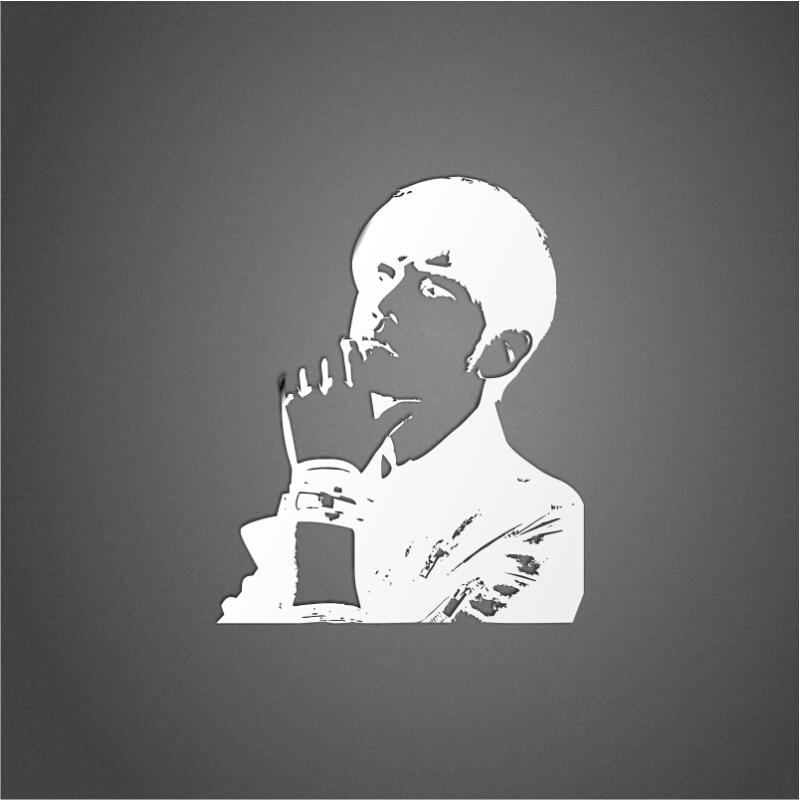 聂莊iphonexr金属贴 苹果7/8 plus logo手机壳装饰贴纸 a272周杰伦