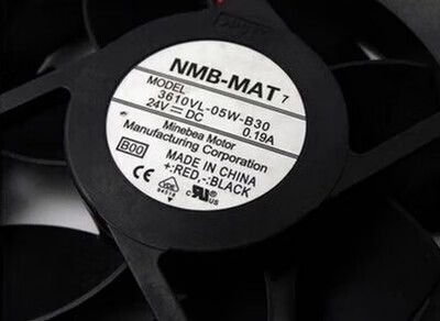 NMB 2410ML-05W-B60 DC 24V 0.17A 6CM 6025 轴流 散热风扇 3610VL-05W-B30