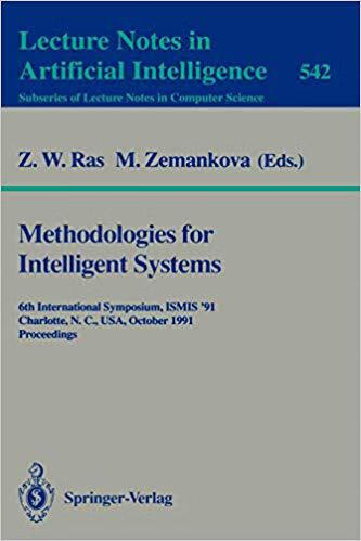预订 Methodologies for Intelligent Systems