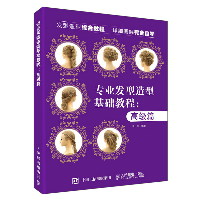 专业发型造型教程 篇 时尚/美妆 书籍