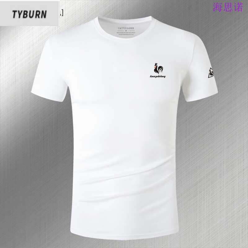 tyburn法国大公鸡经典法国大公鸡t恤男士半袖夏季圆领短袖体恤休闲男
