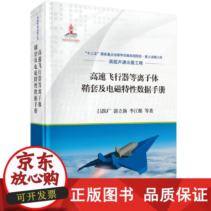 高速飞行器等离子体鞘套及电磁特性数据手册 中国科技出版 吕跃广等 著 9787030619594