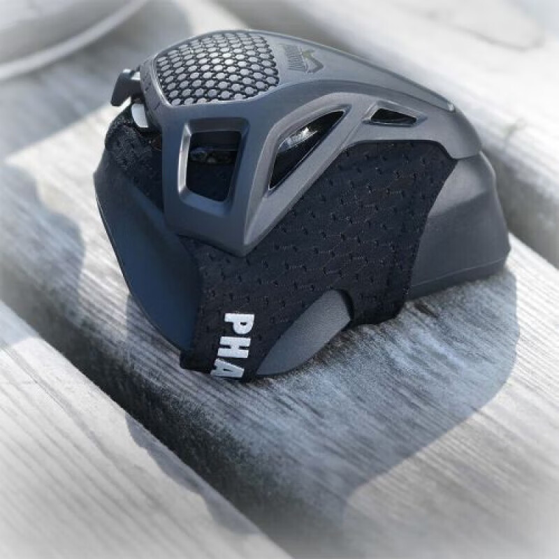 海拔心肺阻控无氧肺活量口罩自虐体能健身训练阻氧面罩 德国口罩黑色