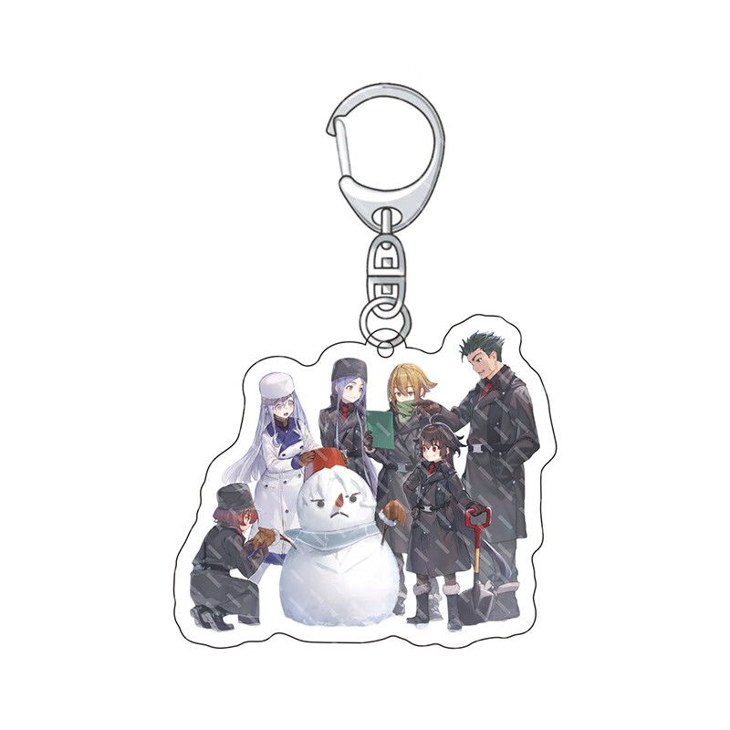 维尔墨86-不存在的战区钥匙扣弗拉迪蕾娜莲娜书包挂件饰品 1 60MM双面高清