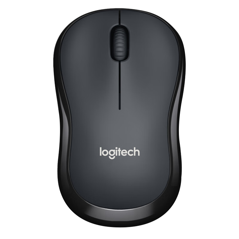 Logitech 罗技 M336 蓝牙无线鼠标 1000DPI 黑灰色