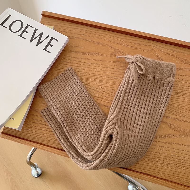 百丽驼美士(balitomms)女童针织直筒裤 韩版毛线裤 儿童打底裤0-6岁