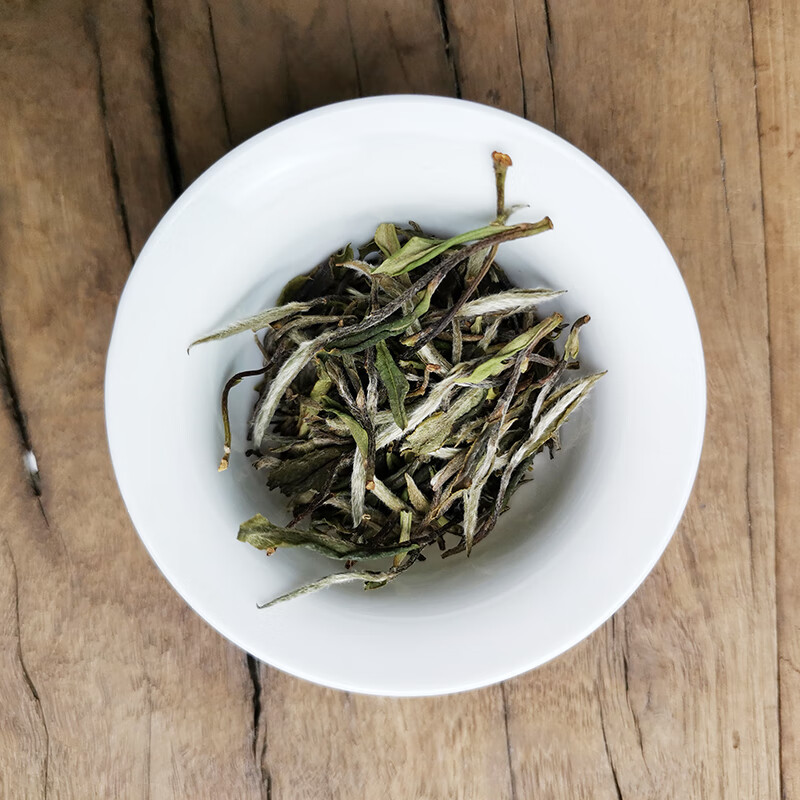 瑞锦成 福建白茶 建阳漳墩白茶 高山贡眉小白茶泡袋礼盒装厂家散茶批发 荒野小白茶简易盒装 5g*12包