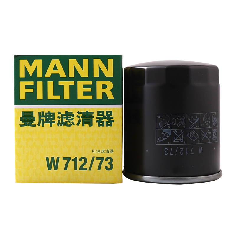 曼牌(MANNFILTER)机油滤清器W712/73价格走势及用户评价